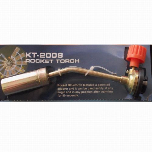 Camping welding gas torch rocket blowtorch fit cheap butane can for sale