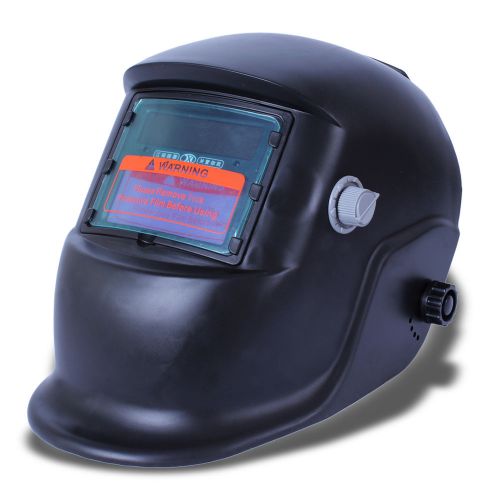 Auto darkening solar welding helmet mask with grinding function black #7 kj for sale