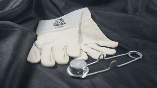 Steiner 0229L Leather Large TIG Welding Gloves &amp; Flint Spark Lighter