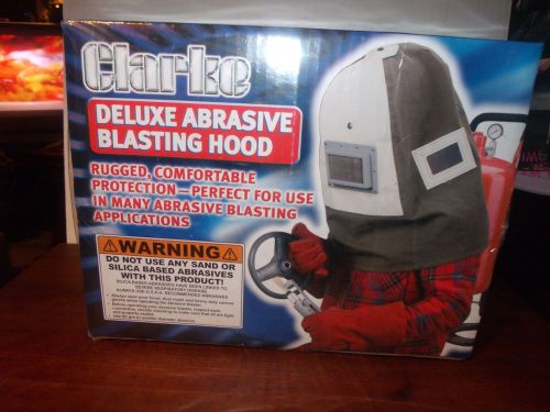 Clarke,deluxe abrasive blasting hood for sale
