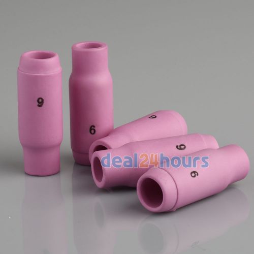 5pcs 10n48 6# tig alumina cermic cup nozzle tig torch sr db wp 17 18 26 series for sale