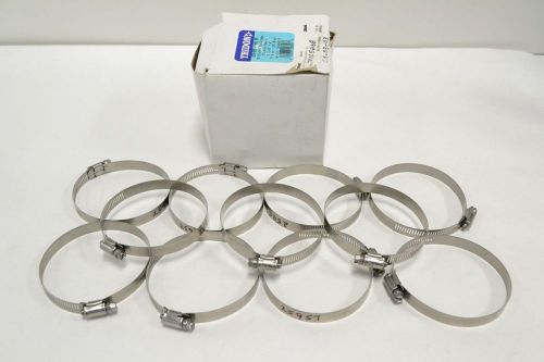 Lot 10 new tridon 620-056 clamp hose tubing stainless 3-1/16-4in b227734 for sale