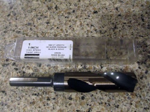 New CTD 1&#034; Cut High Speed Twist 6&#034; Long Drill Bit