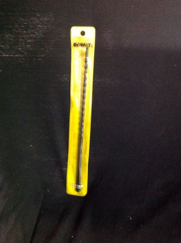 Dewalt 1/4 in. x 12 in. carbide tipped percussion drill bit - dw5026 - new! for sale