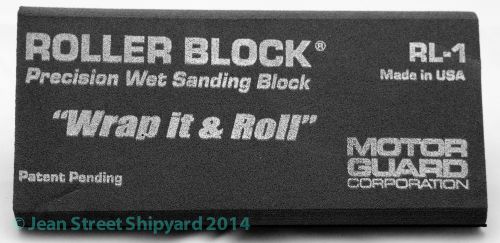 Motor guard auto marine rl-1 roller block sanding block new for sale