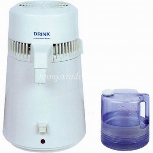 New Water Distiller Pure Water Purifier Filter &amp; Manual