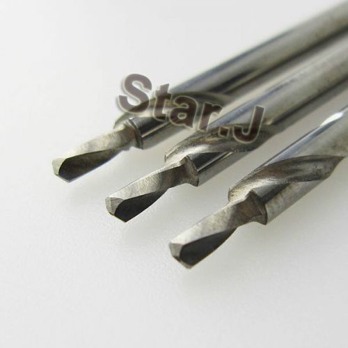 3pcs Tungsten Steel Tooth Drill Carbide Burs Use With Dental Lab Pindex 1.95mm