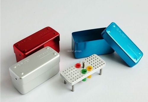 60-holes bur disinfection box resistant to high temperature pressure-solid core for sale