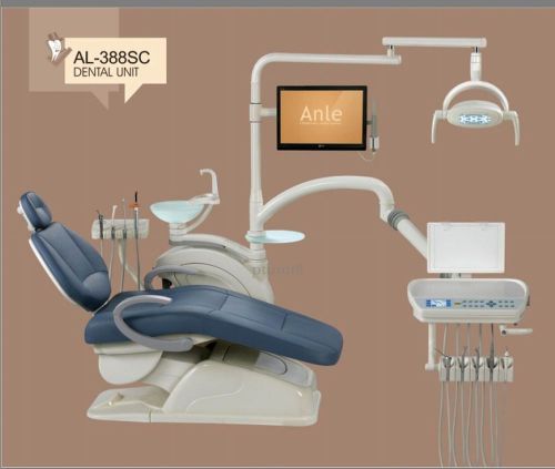 New dental unit chair fda ce approved al-388sc model soft leather for sale