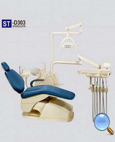 Suntem dental unit chair st-d303 low-mounted instrument tray ce&amp;iso&amp;fda for sale