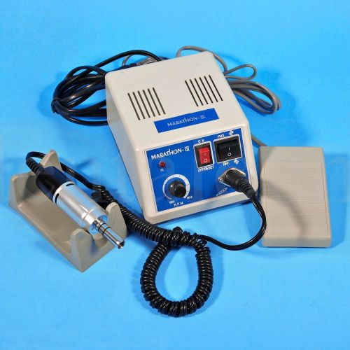 1 Set Dental Electric Micromotor  Marathon Machine Polisher + Electric Motor A+