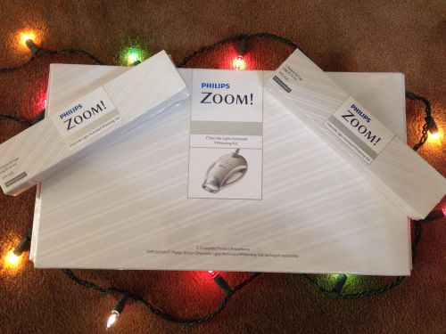 Philips Zoom Chairside Dental Teeth Chairside Whitening 2 complete Patient Kits