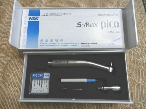 Dental nsk s-max pico handpiece no optic ultra mini head fit qd coupling japan for sale
