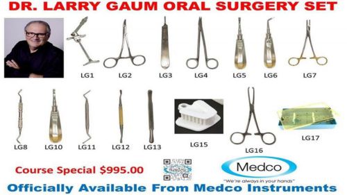 Dr. Larry Gaum Oral Surgery Set