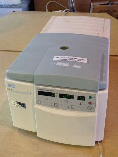 Iec thermo micromax rf centrifuge  w 851 24place rotor refridgerated for sale