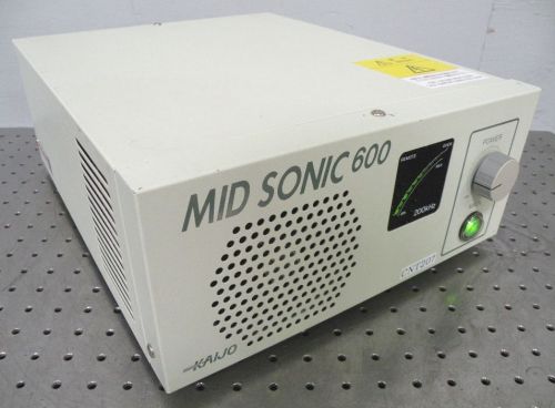 C112098 Kaijo type 6633 Mid Sonic 600 Ultrasonic Generator (600W, 200kHz, 208V)