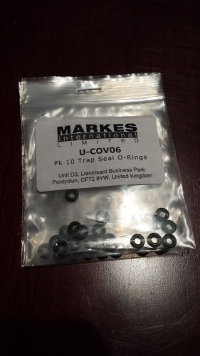 (new) markes mki-u-cov06 o-ring for cold trap seal 6mm unity pack of 10 for sale