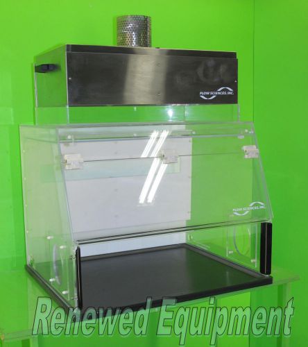 Flow sciences fs10300t ventilated balance safety enclosure hood cabinet #1 for sale