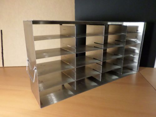 Thermo scientific revco ss 20 shelf std 2” box side access upright freezer rack for sale