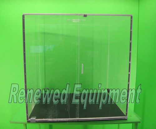 Custom plastic safety vented hood l  40&#034; x w  31.5&#034; x h 41.5 &#034;  rotovap for sale