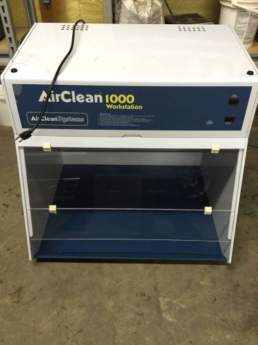 AirClean ac1000 workstation fume hood system