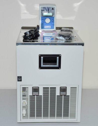 Grant r4 refrigerated water bath &amp; gp200 heating stirred thermostat circulator for sale