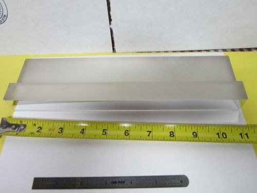 OPTICAL REFERENCE MIRROR 11&#034; LENGTH SQUARENESS OPTICS AS IS BIN#G9-10