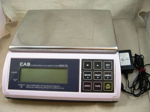 CAS ED Series 15 LB Digital Bench &amp; Counter Scale EUC