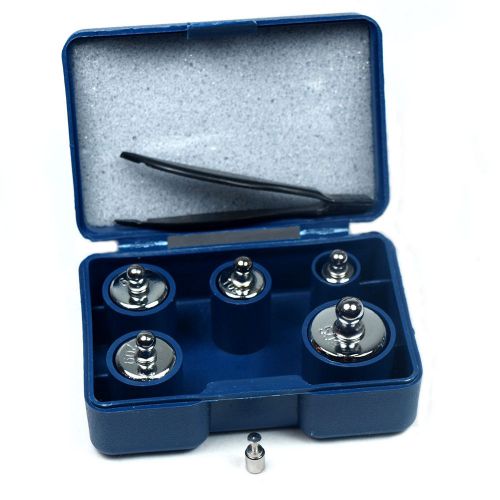 5 pcs calibration weight set 5g 10g 20g 50g with free 1g weight for sale