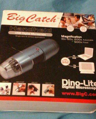 Big Catch Dino Lite USB Digital Microscope AM-313