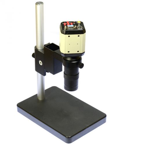 2.0MP HD Microscope Camera VGA CVBS USB AV Output Zoom C-mount Lens Industrial