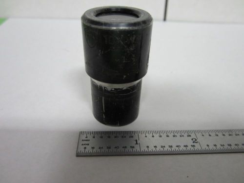 FOR PARTS MICROSCOPE PART EYEPIECE  AO AMERICAN OPTICS 10X AS IS BIN#M9-24