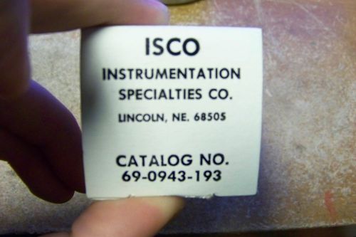 1 Roll of Isco Strip Chart Recorder Paper 690943193 UA-5 Absorbance Monitor  K32