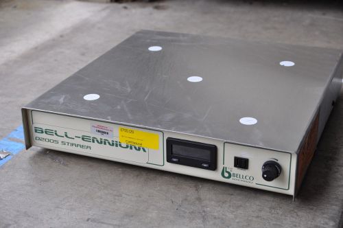 Bellco Bell-ennium D2005 5-position magnetic stir plate; used, good condition