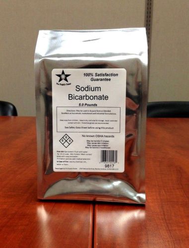 Sodium bicarbonate (baking soda) 10 lb w/ pack free shipping!! for sale