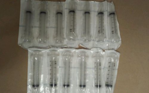 New bd (13) 2 oz (60cc  60ml) syringe catheter tip with cap great for halloween! for sale