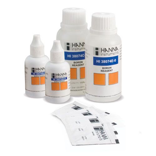 Hanna instruments hi38074-100 reagents for boron 100 tests for sale