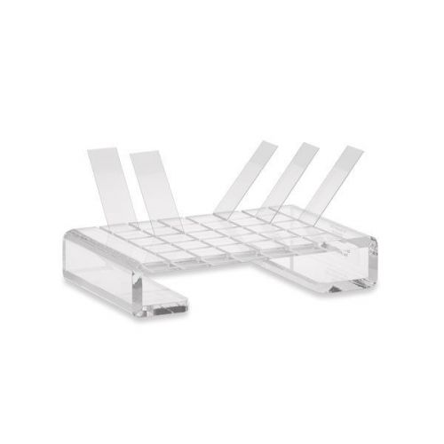 - acrylic slide drying rack  8&#034;l x 5&#034;w x 2&#034;h 1 ea for sale