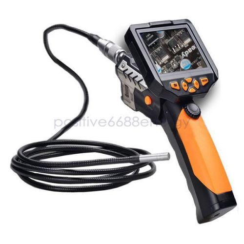 Nts200 snake borescope 3.5&#034; lcd inspection camera cable 5.5mm lens endoscope us for sale