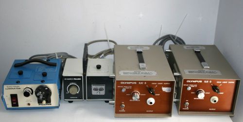 Lot of (4) Olympus Narco Pilling Endoscopic Light Sources!