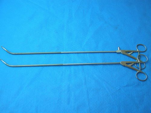 2:STORZ 28177BB Grasping Forceps LONG Jaws Laparoscopy Endoscopy Instruments