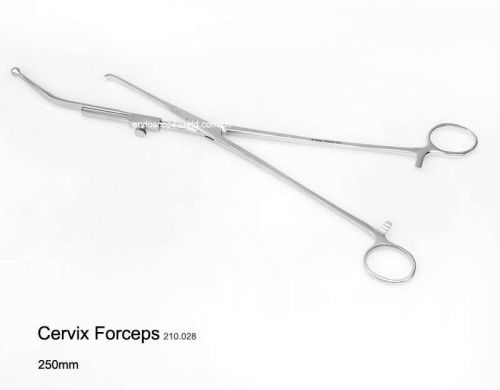 Brand New Cervix Forceps 250mm Gynaecology