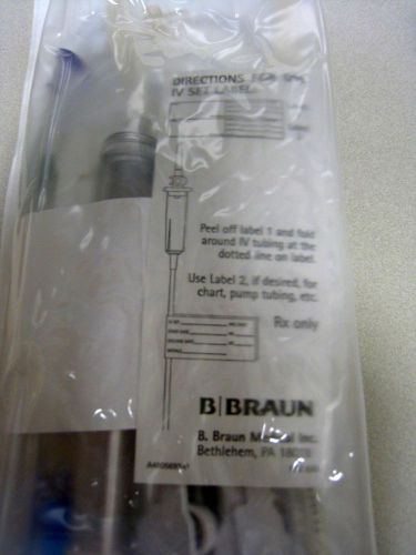 B braun 490043 infusomat space pump y-type blood set (24 per cs) for sale