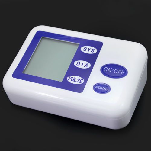 Digital LCD Automatic Heart Beat Meter Device &amp; Arm Blood Pressure Monitor