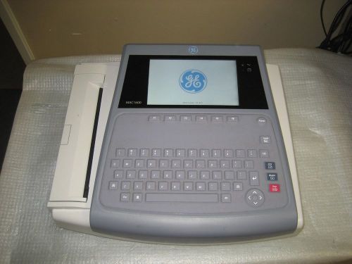 Ge mac 1600 ekg system  &#034;power on test only&#034; for sale