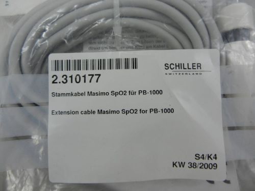 SCHILLER EXTENSION CABLE MASIMO SPO2 for PB-1000 - REF# 2.310177
