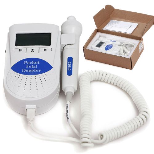 Sonoline handheld new lcd backlight vascular doppler with 8mhz probe speaker gel for sale