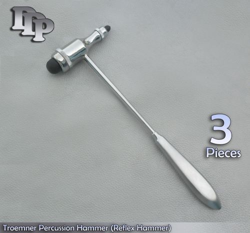 3 Pieces Troemner Percussion Hammer (Reflex Hammer)