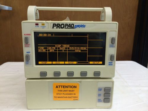 Propaq Encore Model 202EL With Printer