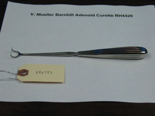V. Mueller Barnhill Adenoid Curette  RH 4420 RH4420